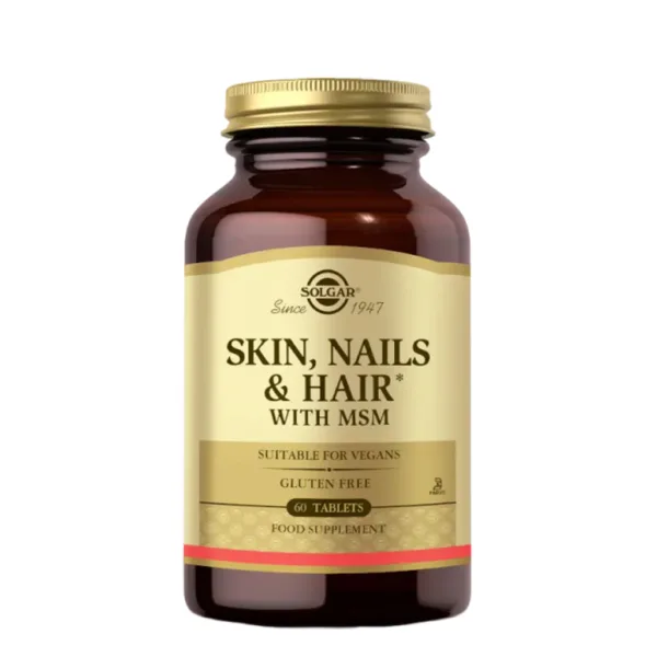 مکمل ضد ریزش قوی مو سولگار پوست مو ناخن SKIN NAILS & HAIR WITH MSM
