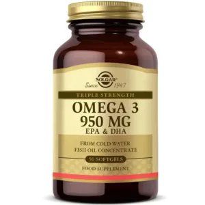 مکمل امگا3 سولگار 950mg (تحویل 7 الی 20 روز کاری)