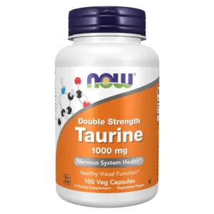 مکمل تائورین Taurine نوو NOW دوز 1000mg وگان