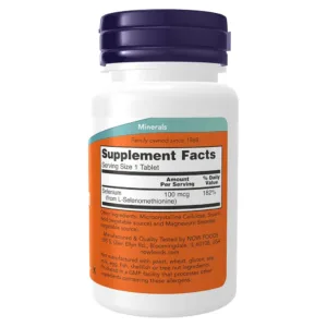 مکمل سلنیوم نوو NOW دوز 1000mcg