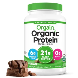 پودر پروتئین ارگانیک گیاهی Orgain آمریکا طعم شکلات