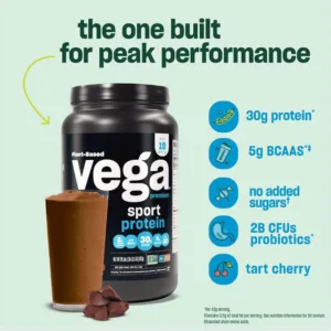 پودر پروتئین گیاهی Vega طعم شکلات آمریکایی