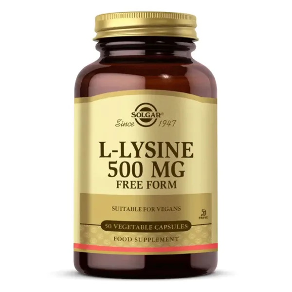 مکمل ال لیزین 500mg سولگار L-Lysine