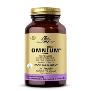 مولتی ویتامین Omnium سولگار معدنی و فیتونوترینت (تحویل 7 الی 20 روز کاری )