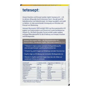 گلوکوزامین تتسپت 1650