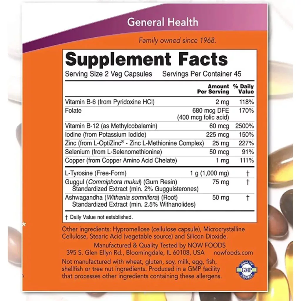 مکمل Thyroid Energy تیروئید انرژی NOW