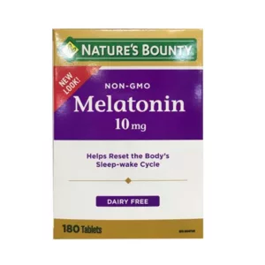ملاتونين 10mg نیچرز بونتی درمان بی خواب و تنظیم چرخه خواب
