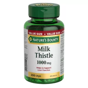 میلک تیستل نیچرز بونتی 1000mg درمان کبد چرب و هپاتیت