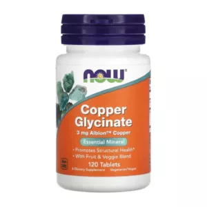 مکمل Cooper Glycinate مس گلیسینات NOW