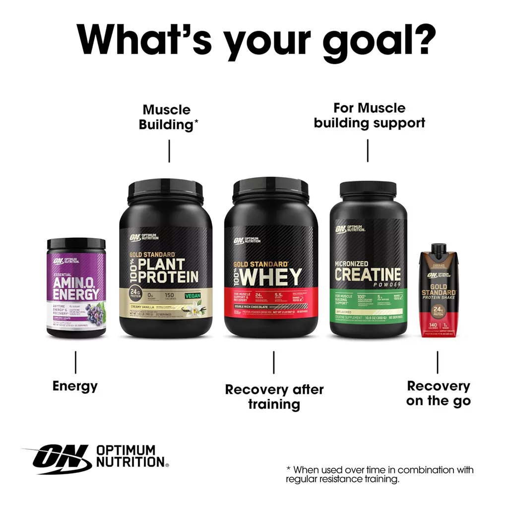 آمینو انرژی ON اسنشیال بدون قند OPTIMUM NUTRITION در ۴ طعم خوشمزه
