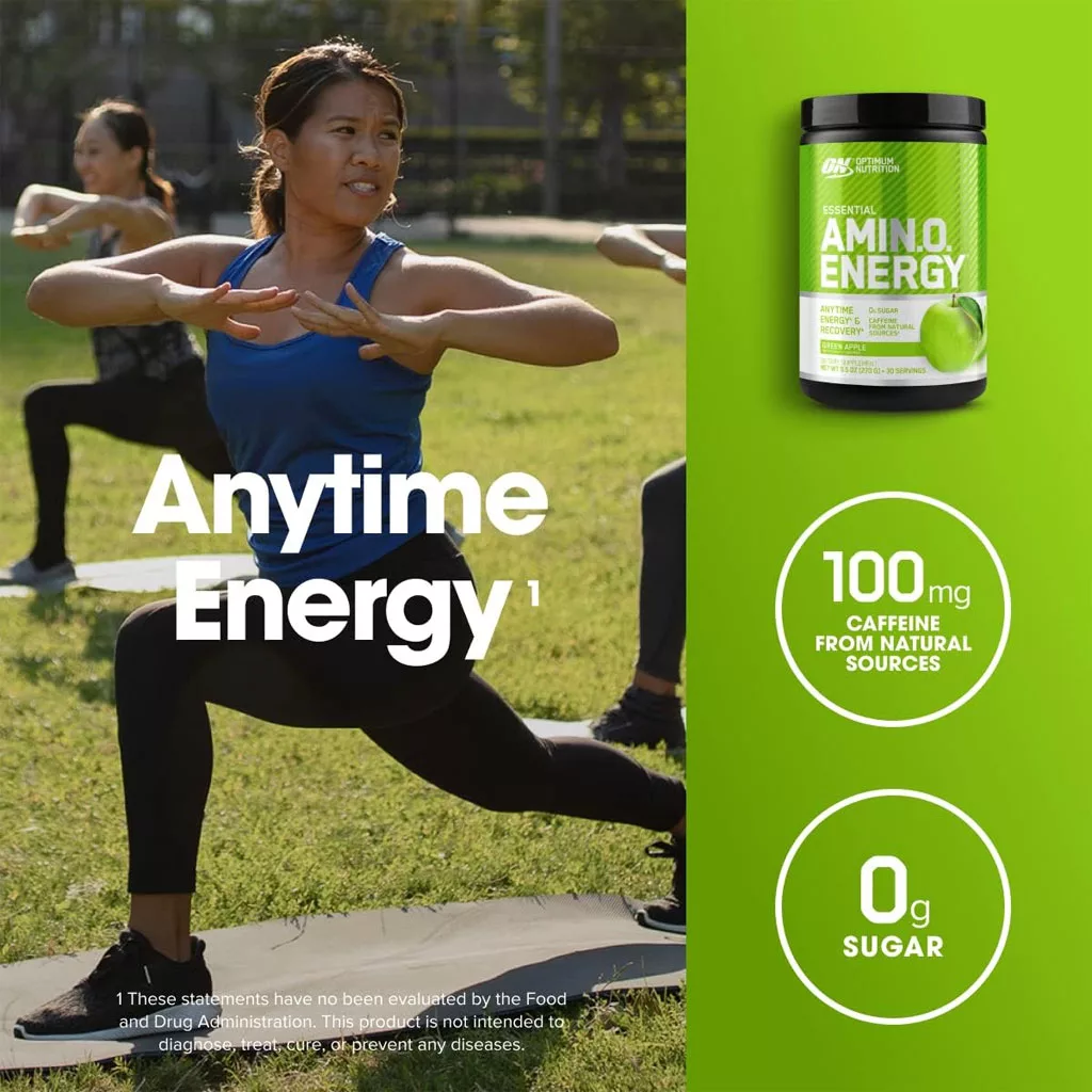 آمینو انرژی ON اسنشیال بدون قند OPTIMUM NUTRITION در ۴ طعم خوشمزه