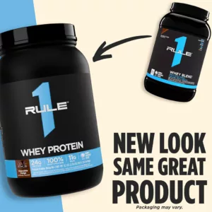 پودر پروتئین Whey وی RULE 1 طعم Cookies & creme
