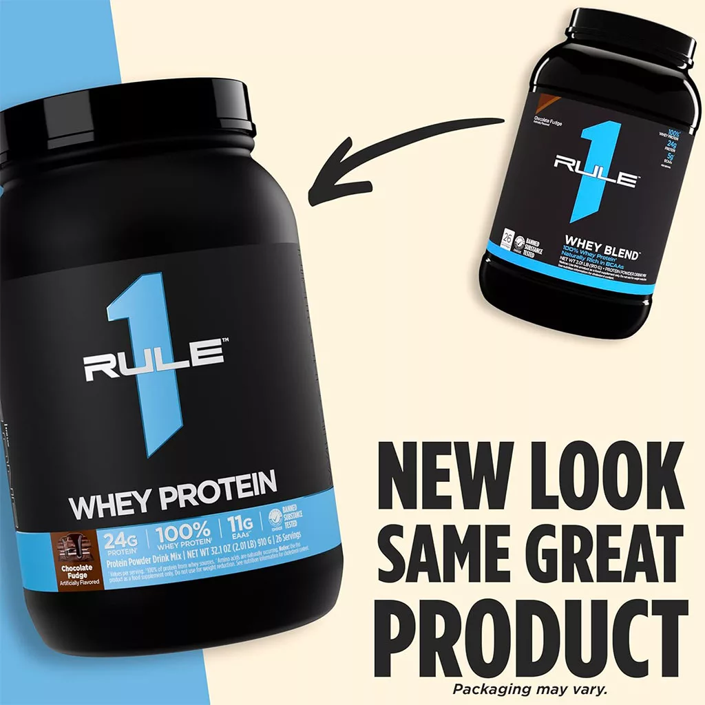 پودر پروتئین Whey وی RULE 1 طعم Cookies & creme