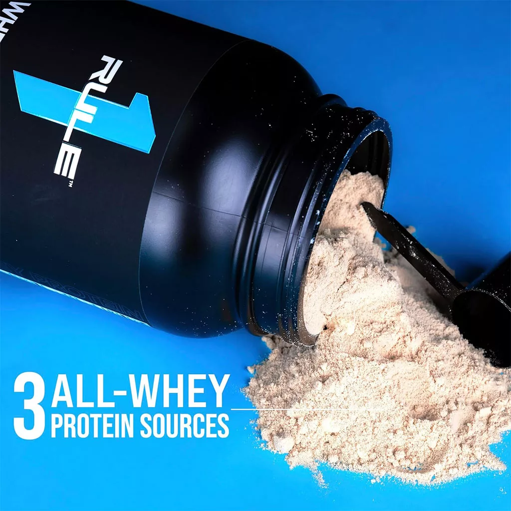 پودر پروتئین Whey وی RULE 1 طعم Cookies & creme