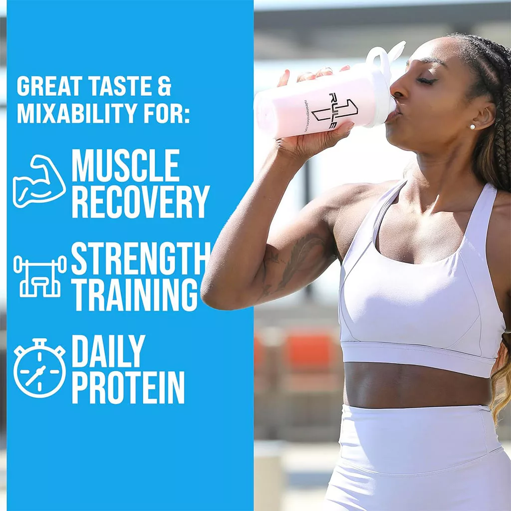 پودر پروتئین Whey وی RULE 1 طعم Cookies & creme