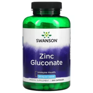 مکمل زینک گلوکونات سوانسون Zinc Gluconate