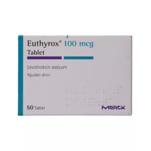 قرص لووتيروكيسن 100mcg مدل Euthyrox