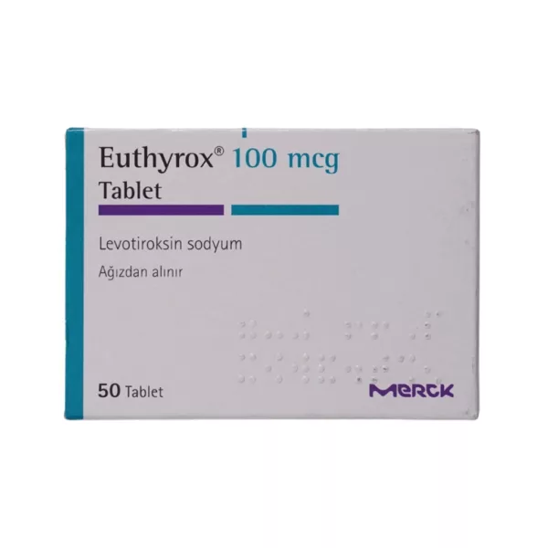 قرص لووتيروكيسن 100mcg مدل Euthyrox