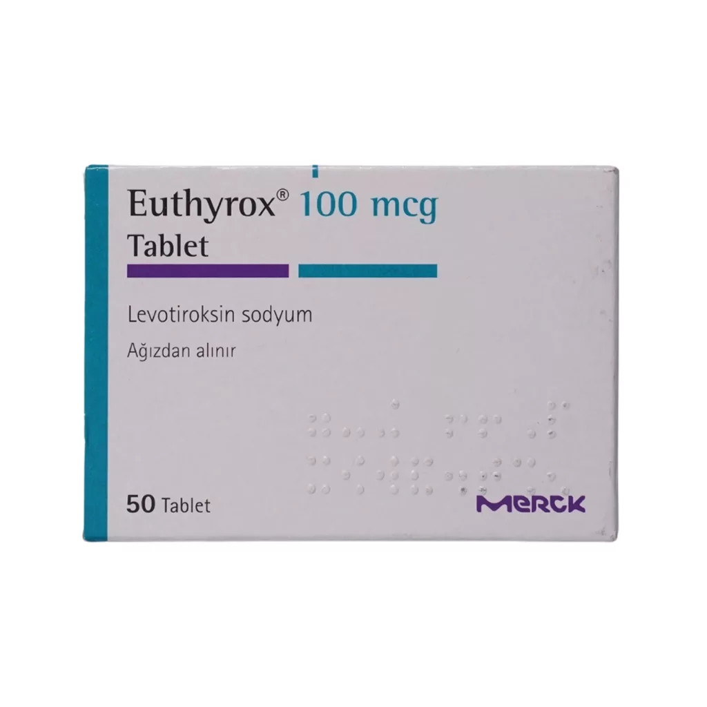 قرص لووتيروكيسن 100mcg مدل Euthyrox