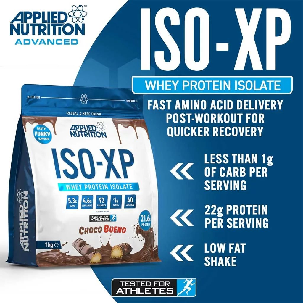 پروتئین وی WHEY ایزوله اپلاید نوتریشن اورجینال ISO-XP در4 طعم