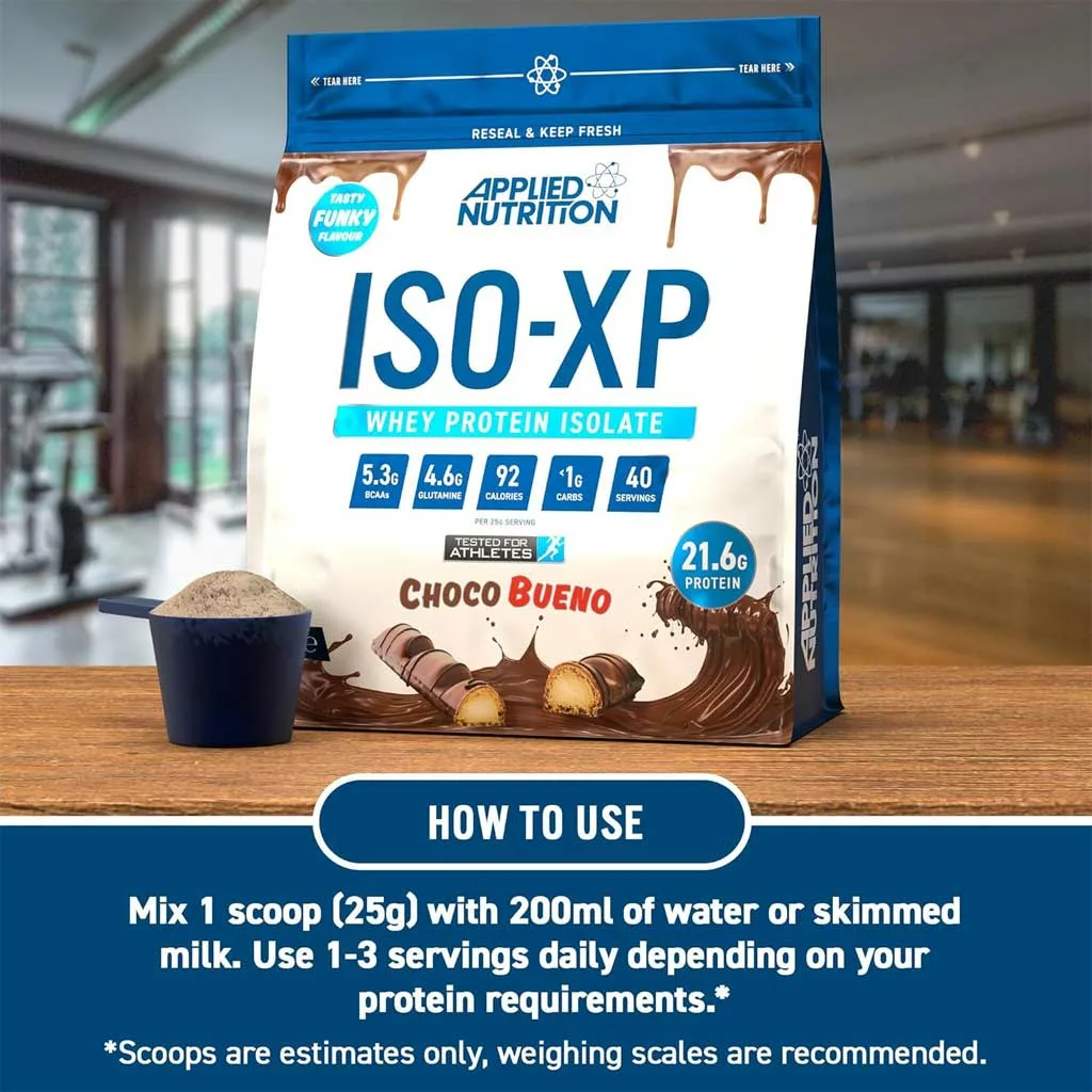 پروتئین وی WHEY ایزوله اپلاید نوتریشن اورجینال ISO-XP در4 طعم