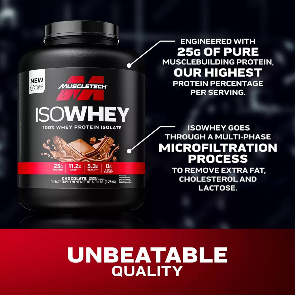 پروتئین وی Whey ایزو خالص ماسل تک