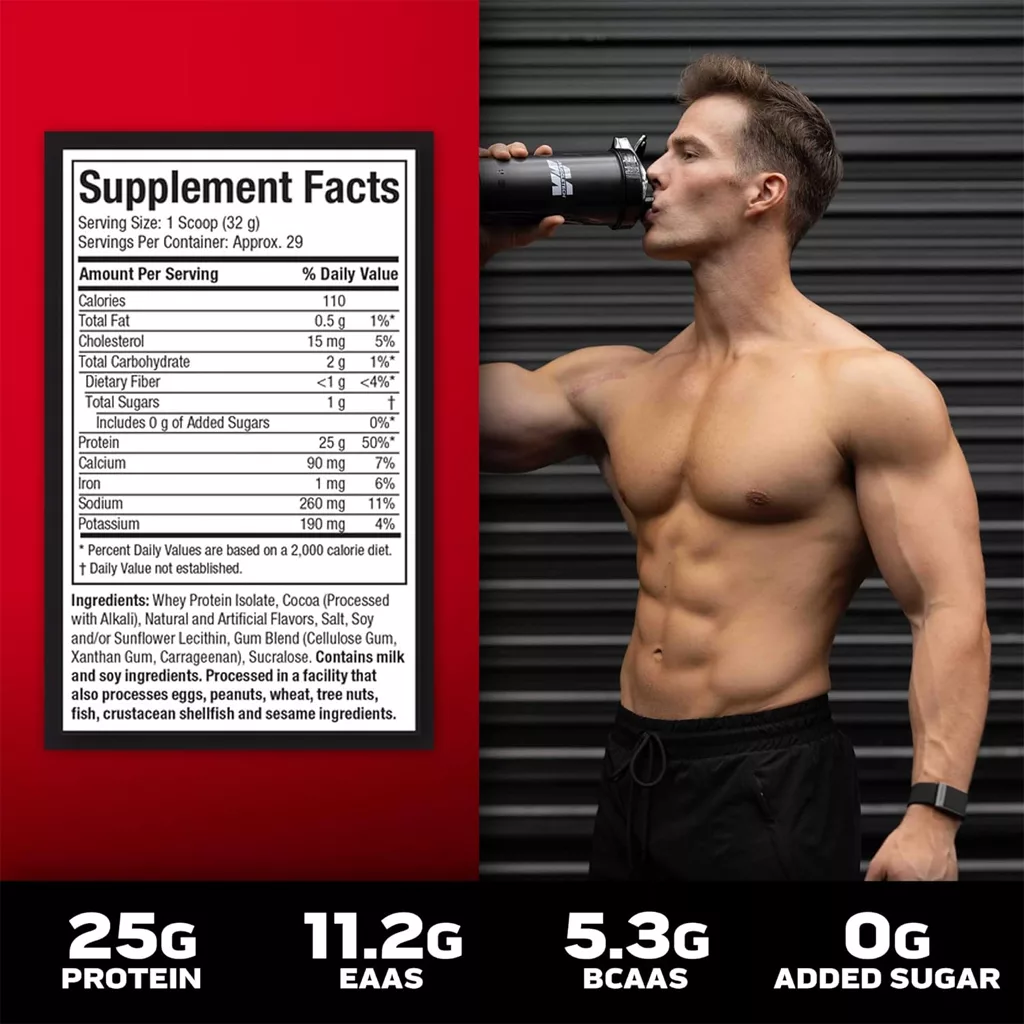 پروتئین وی Whey ایزو خالص ماسل تک