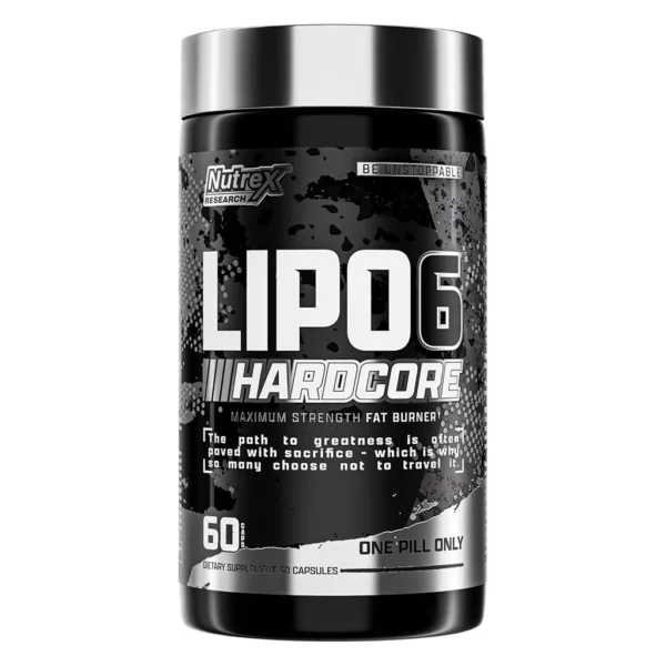 قرص چربی سوزی LIPO 6 HARDCOARE آمریکایی Nutrex