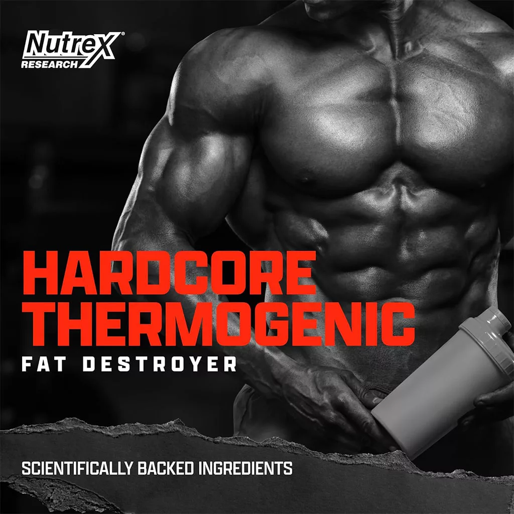 قرص چربی سوزی LIPO 6 HARDCOARE آمریکایی Nutrex