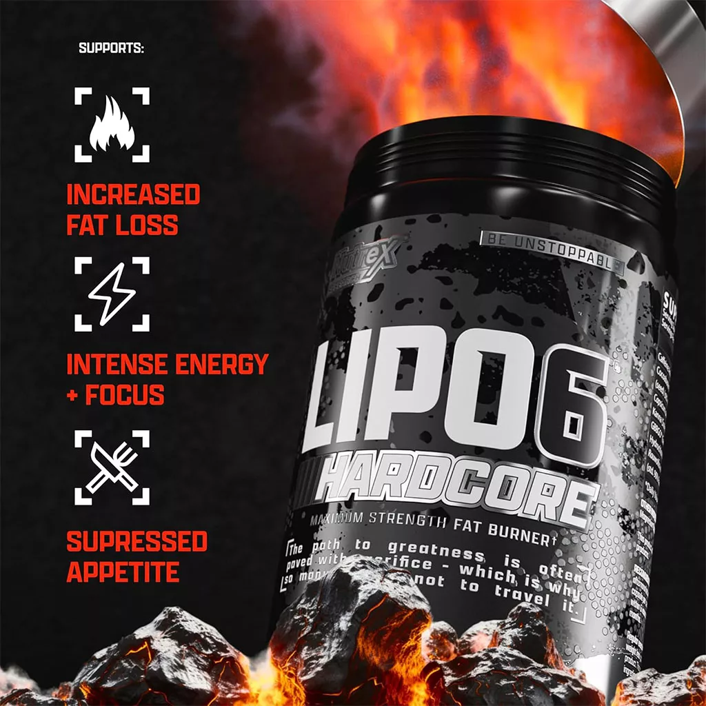 قرص چربی سوزی LIPO 6 HARDCOARE آمریکایی Nutrex
