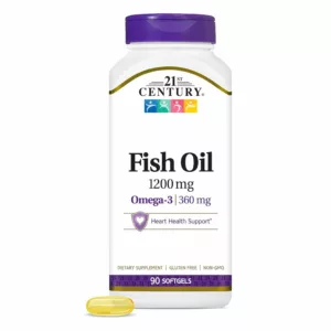 امگا 3 روغن ماهی 21century دوز Fish oil 1200mg
