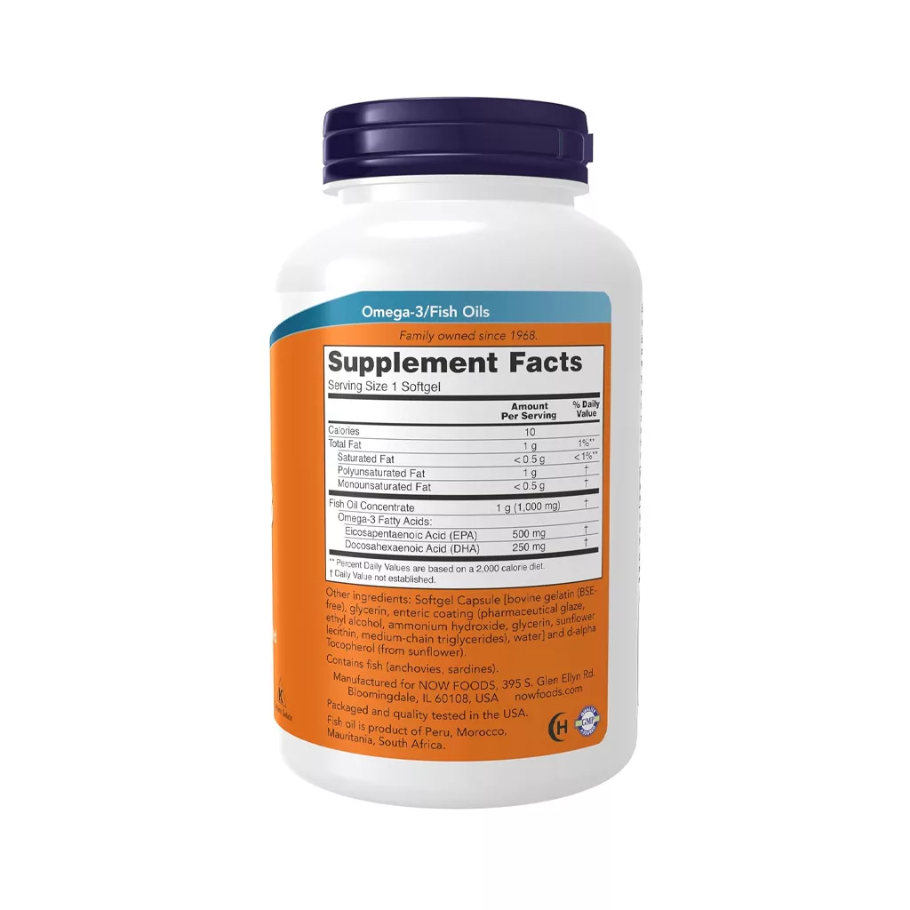 سافت ژل امگا 3 اولترا Now omega3 نو EPA+DPA=750