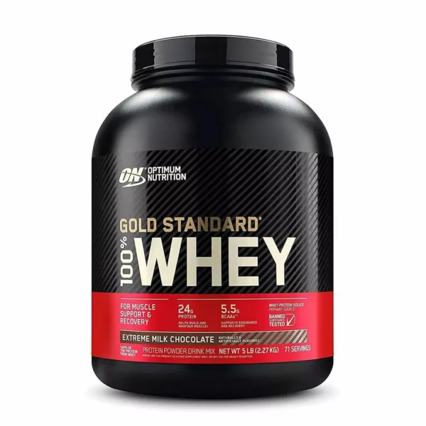 وی whey پروتئین ON گلد OPTIMUM NUTRITION اورجینال 5 طعم مختلف 2.27KG