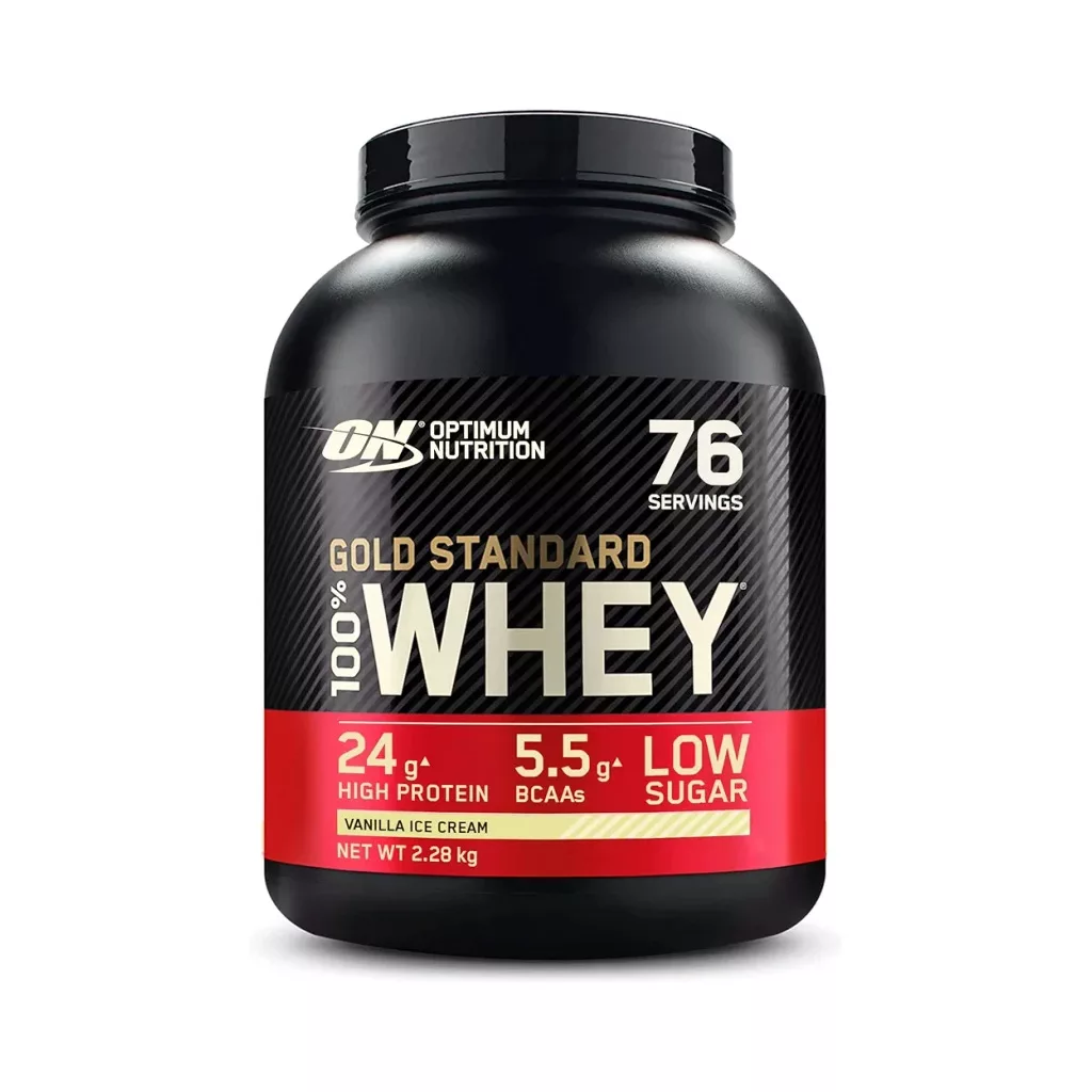 وی whey پروتئین ON گلد OPTIMUM NUTRITION اورجینال 5 طعم مختلف 2.27KG