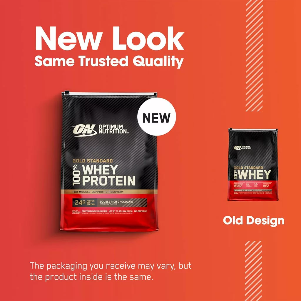 وی whey پروتئین ON گلد OPTIMUM NUTRITION اورجینال وزن 4.61kg