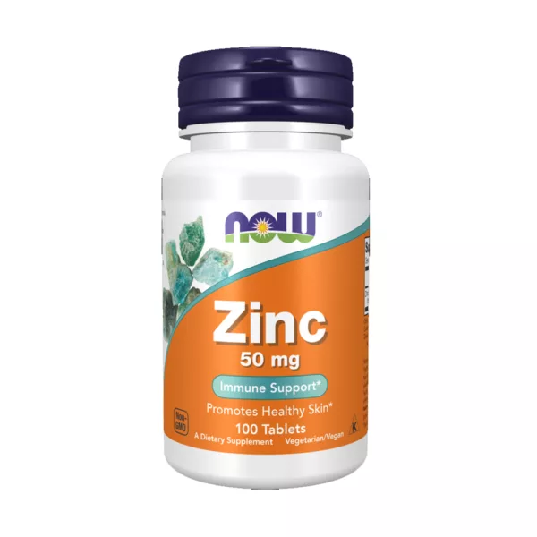 زینک NOW دوز بالا 50mg تعداد100