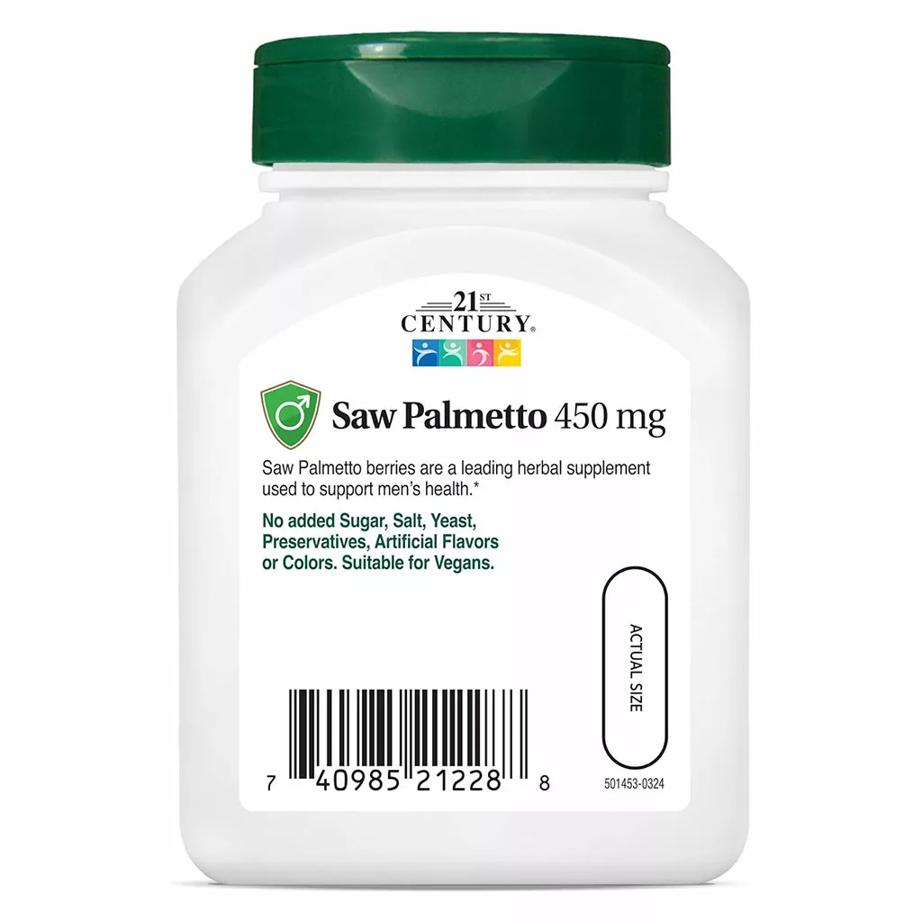 مکمل ساوپالمتو 21century ضدریزش اندروژنیک Men's Health