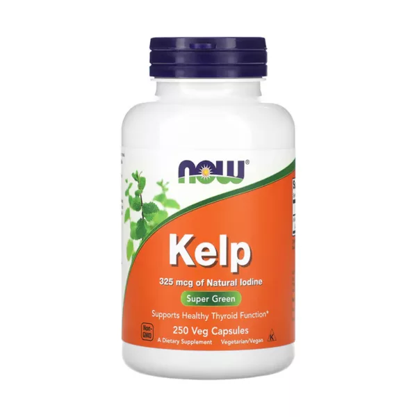 مکمل KELP بهبود عملکرد تیروئید NOW