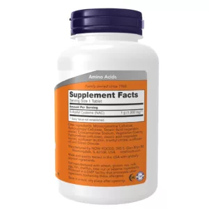 مکمل تخصصی NAC آمریکا NOW دوز 1000mg تعداد 120
