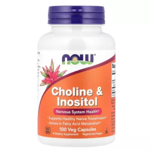 مکمل اینوزیتول+ Choline برند NOW کمک به درمان PCOS