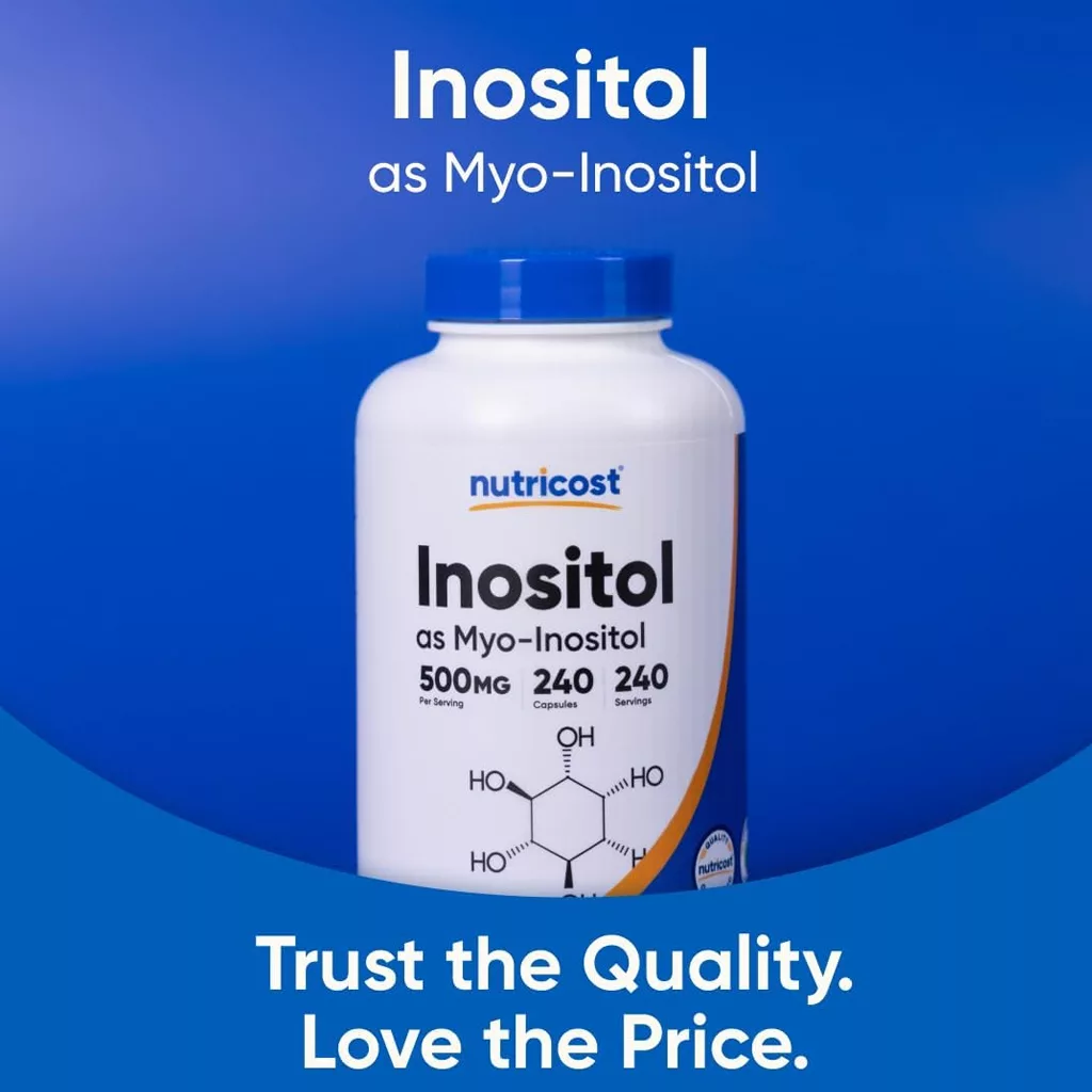 مکمل Inositol اینوزیتول نوتریکاست آمریکا 500mg