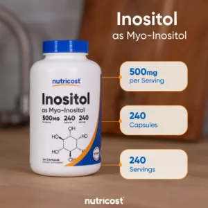 مکمل Inositol اینوزیتول نوتریکاست آمریکا 500mg