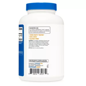 مکمل منیزیم کمپلکس سیترات گلیسینات اکساید 240 عدد 500mg