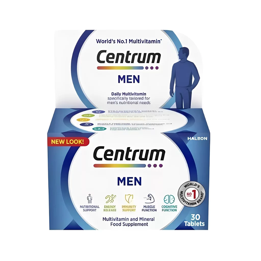 مولتی ویتامین کامل ضروری A-Z سنتروم آقایان Centrum Men