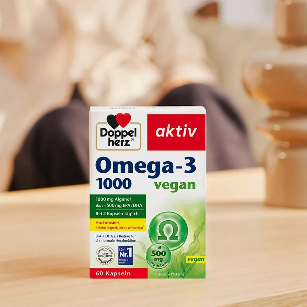 امگا 3 گیاهی دوپل هرز اکتیو وگان