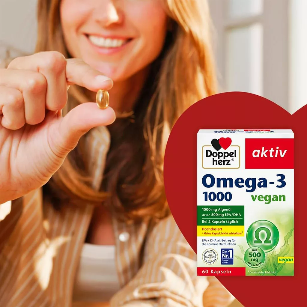 امگا 3 گیاهی دوپل هرز اکتیو وگان