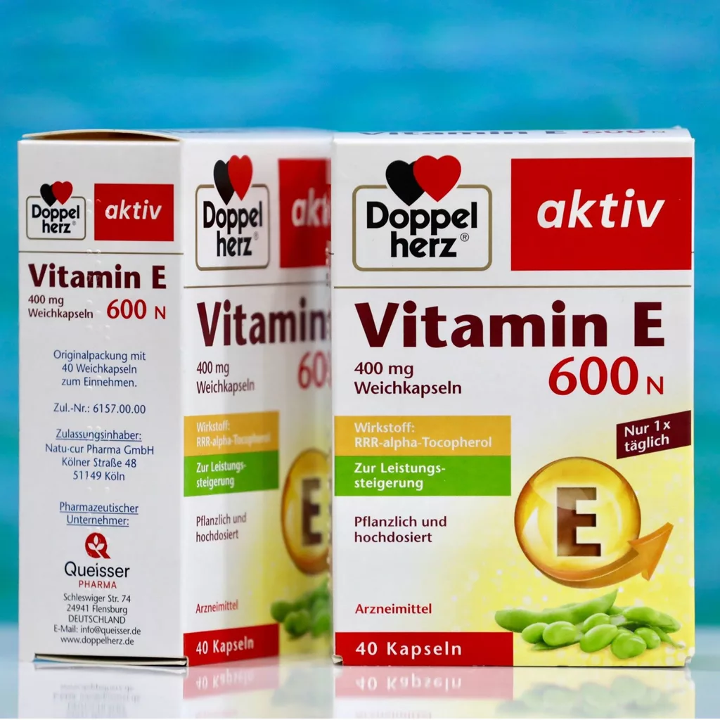 ویتامین E 600N دوپل هرز اکتیو 400mg