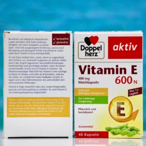 ویتامین E 600N دوپل هرز اکتیو 400mg