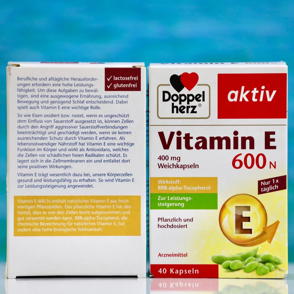ویتامین E 600N دوپل هرز اکتیو 400mg