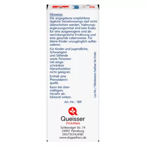 منیزیم 500 ساشه ای دوپل هرز اکتیو+D3+B12